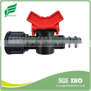 Double Lock Drip Tape Coupler With Valve for Drip Tape thumbnail-4