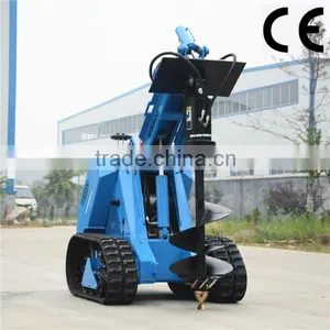 Concrete Mixer Loader MS500 Mini Skid Steer Loader Small Garden Loader thumbnail-3