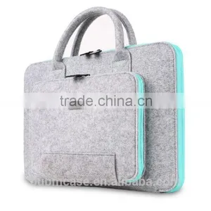 BUBM 2016 New 11inch Felt Laptop Bag Case For Notebook Lady Travel Business Notebook Case thumbnail-5
