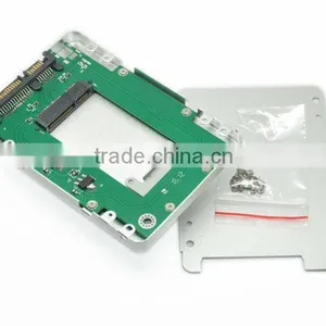 Micro SATA to Standard 2.5" SATA Converter SSD Case/caddy/enclosure for Laptop and Netbook thumbnail-1