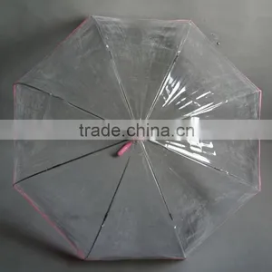 Promotional Customized Clear Dome Shape Bubble Umbrella thumbnail-6