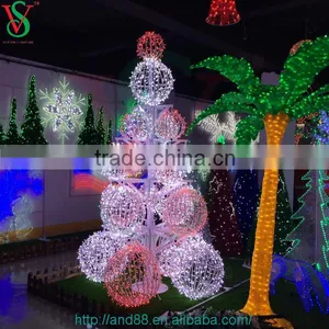 High Quality Artificial Xmas Tree Lights for Christmas Outdoor Decoration thumbnail-2