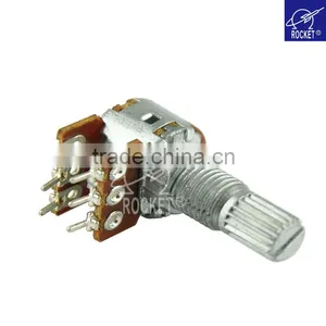 Rotary Carbon Composition Dual-layer Potentiometer With Switch thumbnail-1