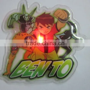Led Pvc Cartoon Patches for Clothing Children YX-8711 thumbnail-1
