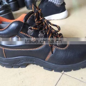 Factory Price Genuine Leather Rubber Sole Safety Footwear thumbnail-2
