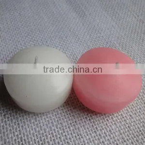 White / Pink Round Floating Candle on Water for Home Decorative Scented Candles thumbnail-2