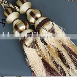 Curtain Cord Weight,Decorative Rope For Curtain,Curtain Tassel Fringe,Curtain Rope thumbnail-1