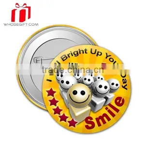 2015 Christmas Decorations Tin Button Badge / Custom Badges / Pin Badge thumbnail-1