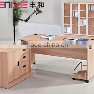 Modern Office Secretary Desk Table, Simple Office Desk, Wooden Office Desk thumbnail-1
