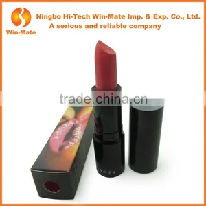 Color Box Packing Matte Korea Pure Color Waterproof Lip Stick thumbnail-3