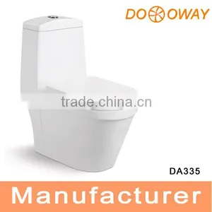 Sanitary Ware Chaozhou Siphonic Ceramic One Piece Toilet Building Material DA335 thumbnail-1
