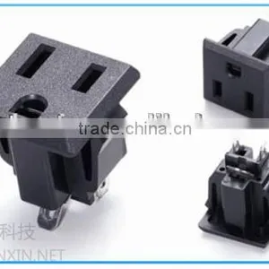 Snap in Type Power Extension Industrial Socket Power Outlet 125V 15A thumbnail-2