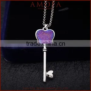 New Arrival Jewellery Druzy Silver Necklace Chain thumbnail-6