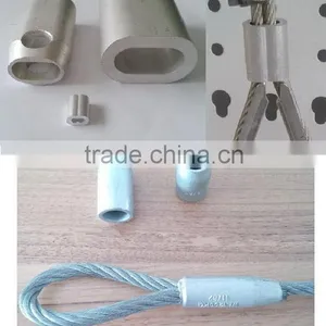 Steel Wire Rope/ Cable With Clamp/ Eyelets/ Fittings/Thimble thumbnail-1