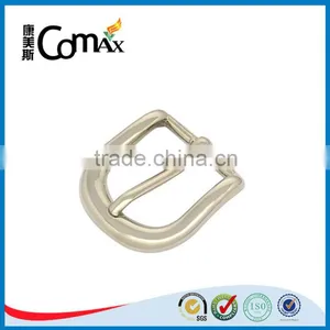 Zinc Alloy Shiny Silver Metal Pin Belt Buckle thumbnail-6