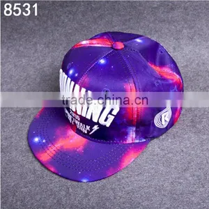 Design Custom Cap Snapback Six Panel Flat Brim Printed Logo Snapback Caps thumbnail-2