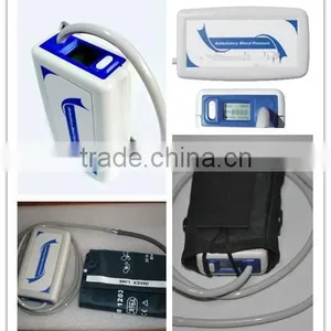 Newest Automatic 24 Hour Recording BP Holter ABPM Ambulatory Blood Pressure Monitor With USB Port thumbnail-1