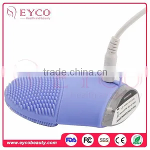 Popular Design Face Clean Brush Abs Electric Sonic Silicone Vibration Facial Cleansing Scrub Pad Brush Machine thumbnail-6