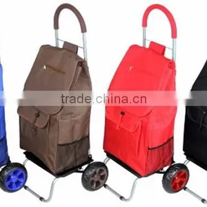 16 x 13 x 39 Inches Polyester Folds in 1/2 Shopping Bag for Trolley thumbnail-2