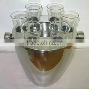 Beer Ice Cooler Wine Bottle Cooler Stainless Steel Ice Bucket thumbnail-1