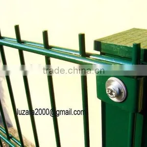 RAL6005 Powder-coating Twin Wire 2D Panel Fencing thumbnail-2