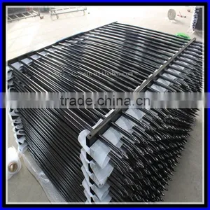 High Quality Wholesale Villa Security Zinc Steel Fence thumbnail-6