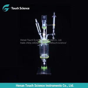 5L China Made Cap Style Jacketed Glass Reactor thumbnail-2