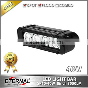 40W 8inch Spot Flood Agriculture Farm Equipment Vehicles Heavy Duty Mining Truck Trailer Tractor Led Light Bar thumbnail-2