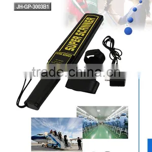 Airport Security Hand Held Metal Detector, Body Security Super Scanner thumbnail-1