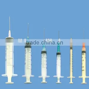 Disposable Syringe 3 Parts Type1ml, 2ml,3ml,5ml,10ml,20ml,50ml thumbnail-4