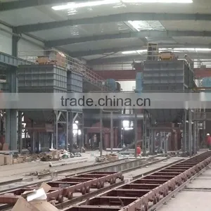 Manhole Cover Production Machine/equipment, Sale Resin Sand Molding Line Steel Casting Production Line/foundry Casting Machine thumbnail-2