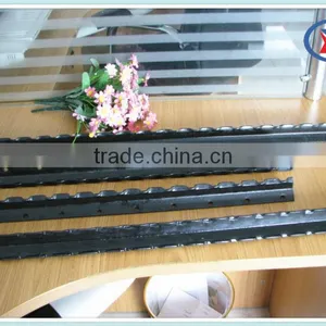 Black Painted Y Iron Fence Section thumbnail-1