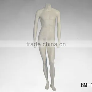 Display Headless Fiberglass Standing Male Mannequin for Sale thumbnail-1