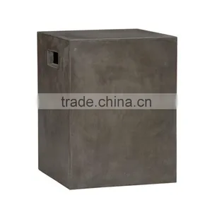 Square Cement Side Table for Beach thumbnail-5