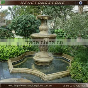Antique Garden Stone Water Fountain of HengtongStone thumbnail-1