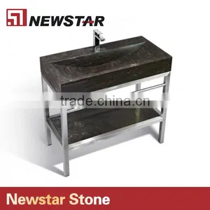 Newstar Steel Stone Bathroom Vanity Unit thumbnail-1