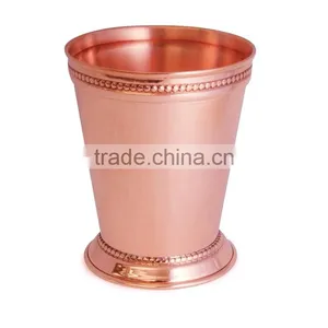 FDA APPROVED 100% PURE COPPER MOSCOW MULE MINT JULEP CUP, JULEP MUG thumbnail-1