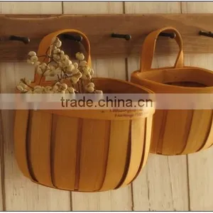 Wholesale Wooden Small Hanging Fruit Baskets thumbnail-4