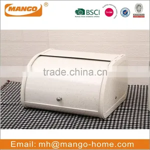 Custom Metal Enamel Bread Bin / Pink Bread Box thumbnail-4
