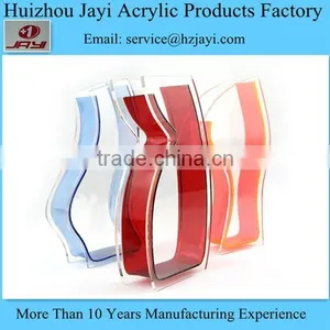 China Manufacturer Wholesale Clear Plexiglass Tall Flower Vase thumbnail-6
