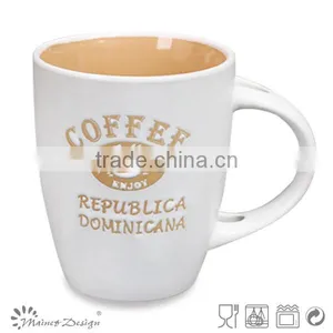 Cheap Ceramic Coffee Mugs With Spoon thumbnail-1