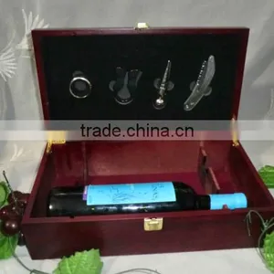 Elegant Wood Wine Box thumbnail-3