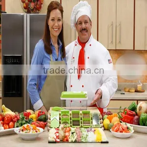 One Step Precision Cutting Dicer Plus/ Plastic Fruit And Vegetable Multi Grater Set thumbnail-2