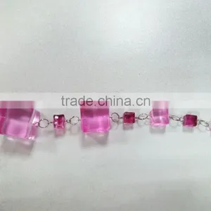Cheap Manufacturer Acrylic Craft Small Ice Cube Outdoor Hanging Decorations thumbnail-1