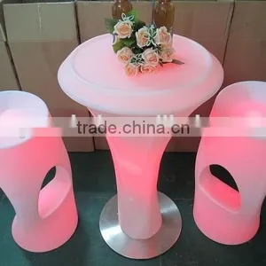 Led Plastic Center Furniture/commercial Meeting Chair/led Chair thumbnail-1