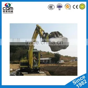 Wooden Excavator Rotating Grab/ Grapple Stone Made in China thumbnail-4