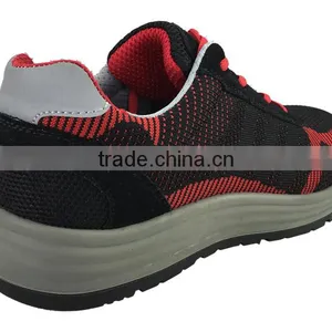 NMSAFETY Light Weight Flyknit Upper Sports Safety Shoes thumbnail-4