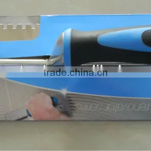Professional Stainless Steel Notch Trowel thumbnail-2