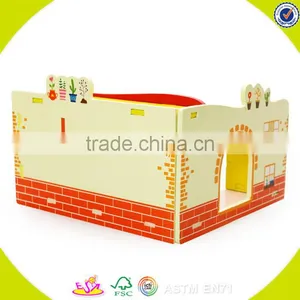 2017 Wholesale Kids Mini Wooden Diy Kitchen Toy New Design Children Wooden Diy Kitchen Toy Fashion Wood Diy Kitchen Toy W03B058 thumbnail-4