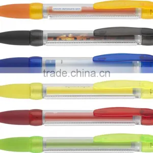 High Quality Cheap Pull Out Banner Pen/promotional Ball Point Pen/advertising Plastic Gift Pen LS Eplus thumbnail-1
